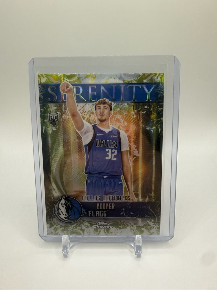 2025-26 Topps Chrome #SY-11 Cooper Flagg Serenity RC Dallas Mavericks  /275 🔥
