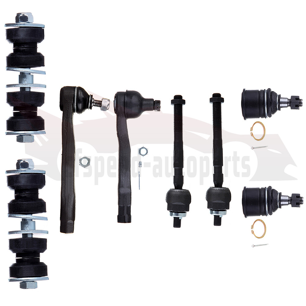 8pcs Front Suspension Kit Lower Ball Joints Sway Bar Tie Rods for 94-97 Acura Integra