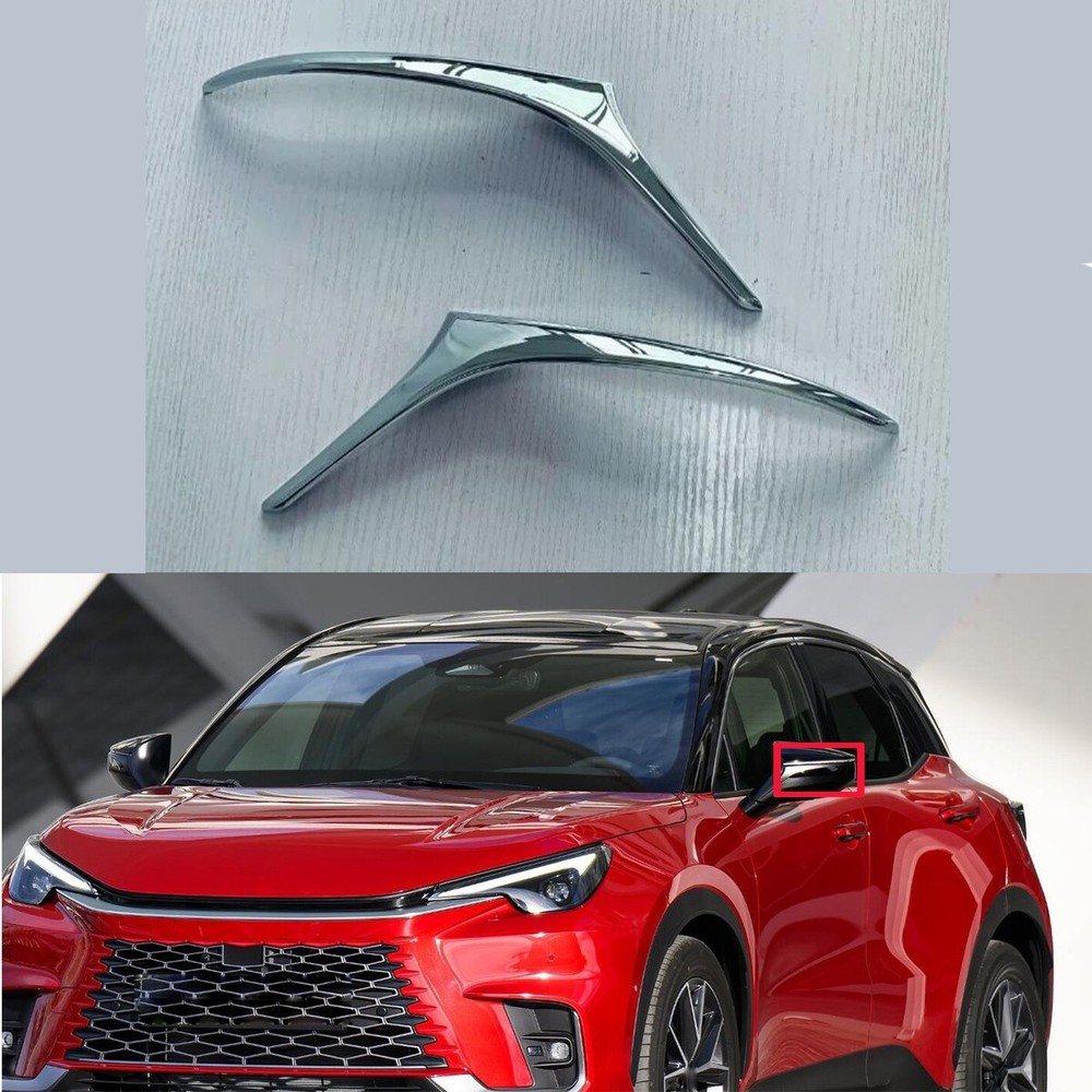 ABS Chrome Side Mirror Cover Trim for Lexus LBX 2024+ Models-image