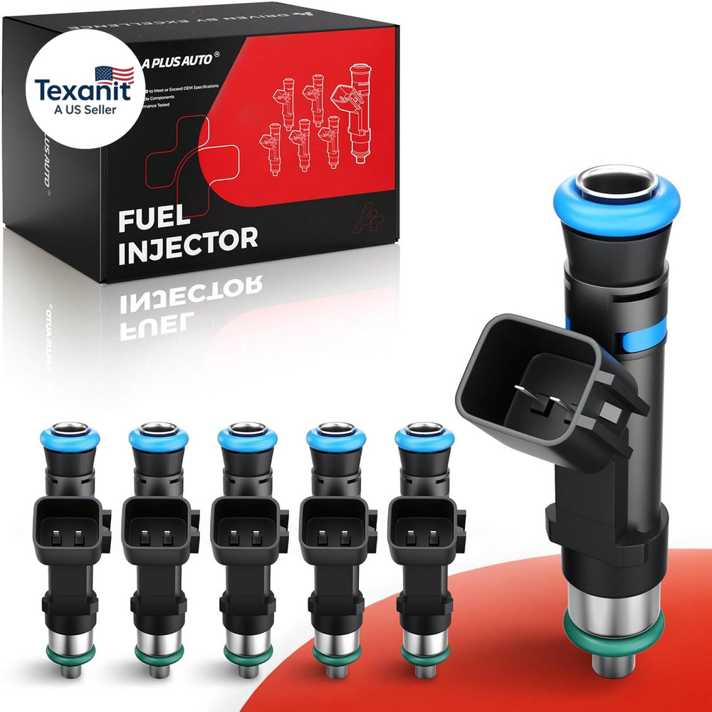 Fuel Injectors, Compatible with Jeep Grand Cherokee Liberty Commander, Dodge Dak
