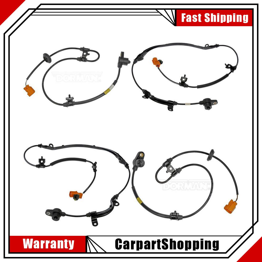 Rear Front ABS Wheel Speed Sensors 4 X Dorman For 2003-2005 Honda Pilot