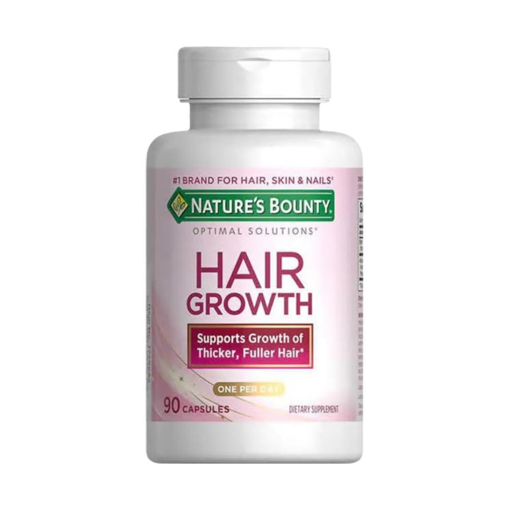 Nature's Bounty Hair Growth Supplement, Support Thicker, Fuller Hair 90 Capsules
