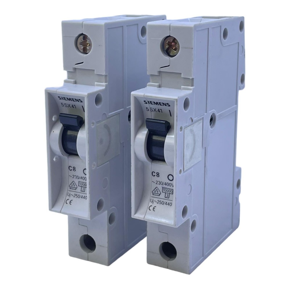 Siemens 5SX41 Circuit Breaker 230/400V Pack of 2