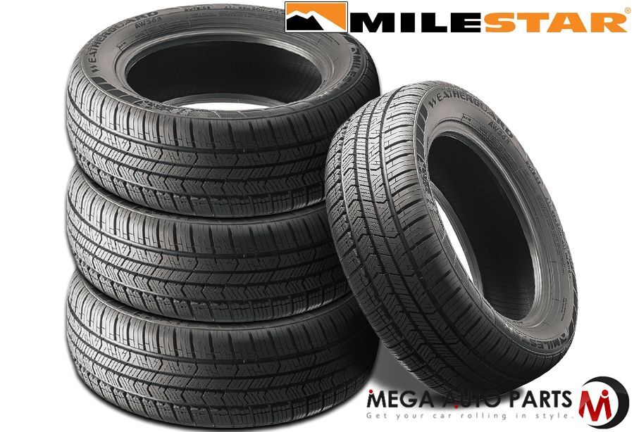 4 Milestar Weatherguard AW365 245/65R17 111H All Weather Performance 3PMSF Tires