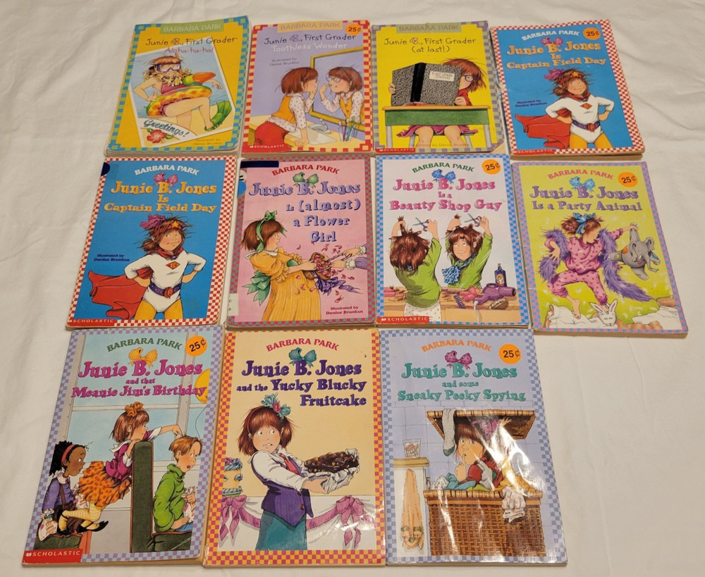 Lot of 11 Junie B. Jones Books by Barbara Park