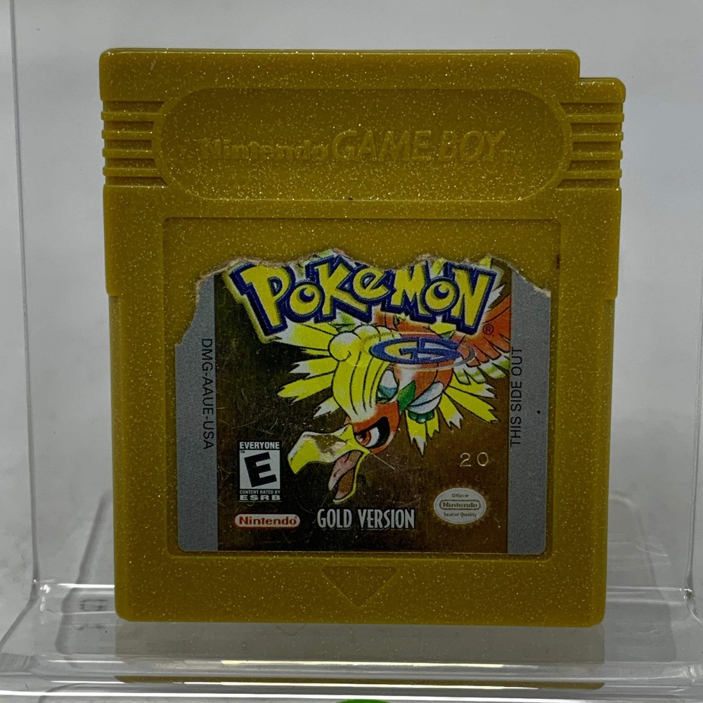 Pokemon Gold (Nintendo GameBoy Color, 2000) Cartridge Only