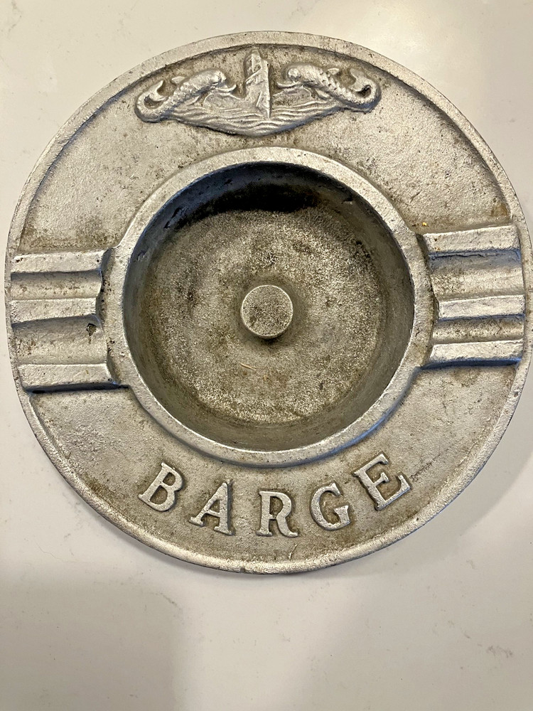 Generic SS Barge ashtray