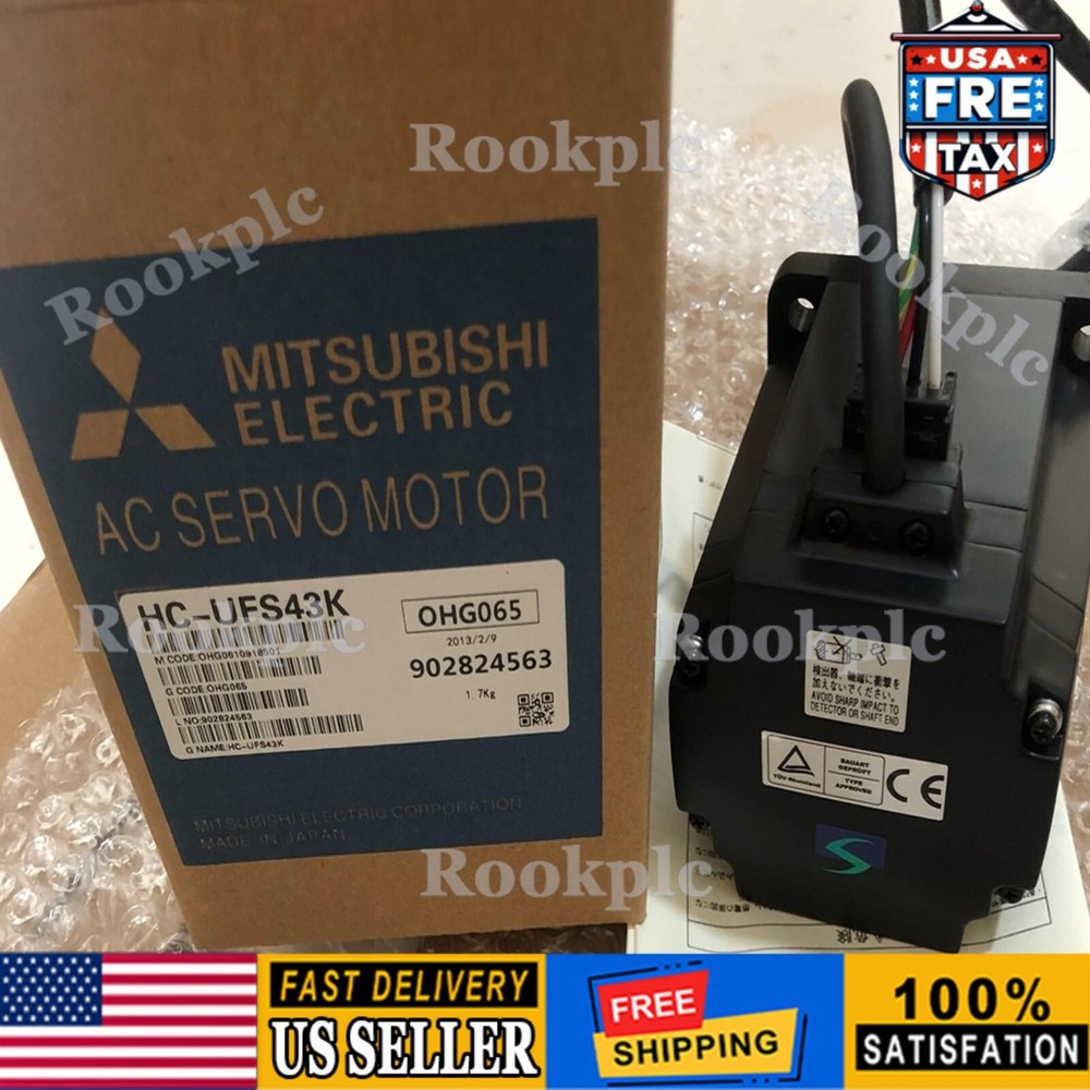 Mitsubishi HC-UF43K Servo Motor 1PC New Expedited Shipping HCUF43K
