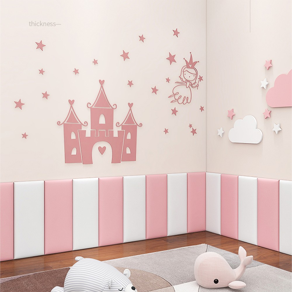 Shockproof Anti-Collision Soft Protector Pad for Home Wall Background