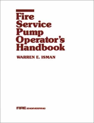 Fire Service Pump Operator's - Paperback, by Isman Warren E. - Acceptable