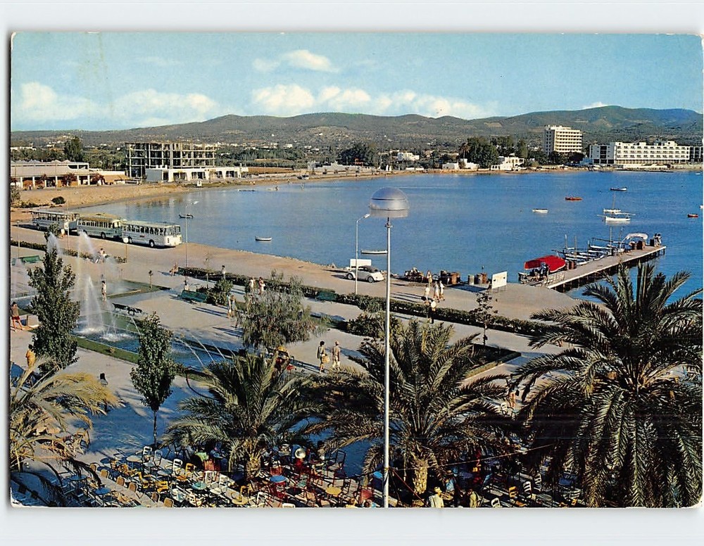 Postcard View of the Bay San Antonio Spain