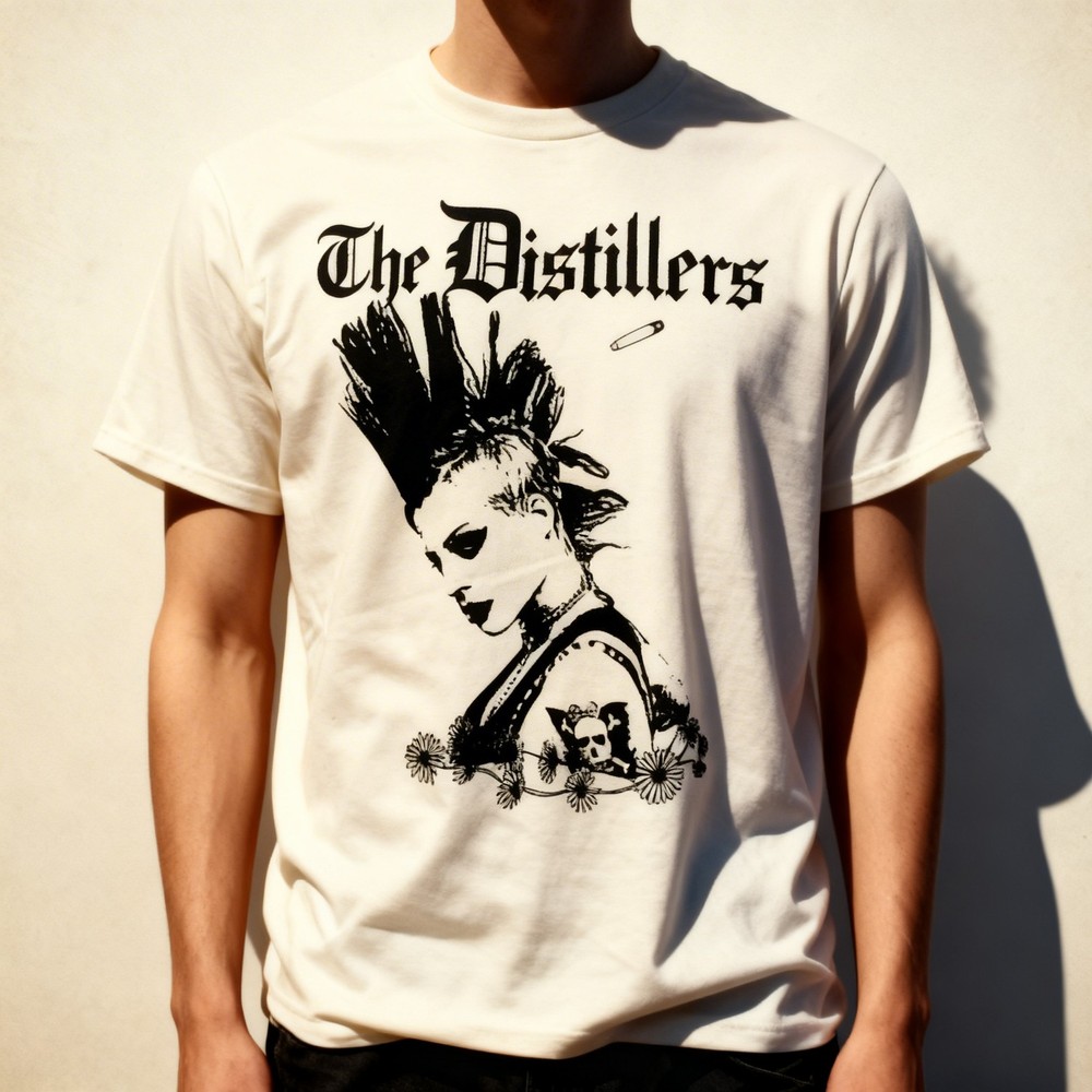 VTG The Distillers T Shirt Tee Men Women Short Sleeve