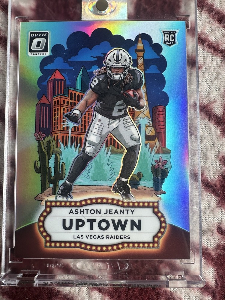 2025 Panini Donruss Optic - Uptowns Ashton Jeanty #2 (RC)