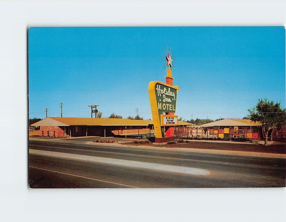 Postcard Holiday Inn Motel Amarillo Texas USA