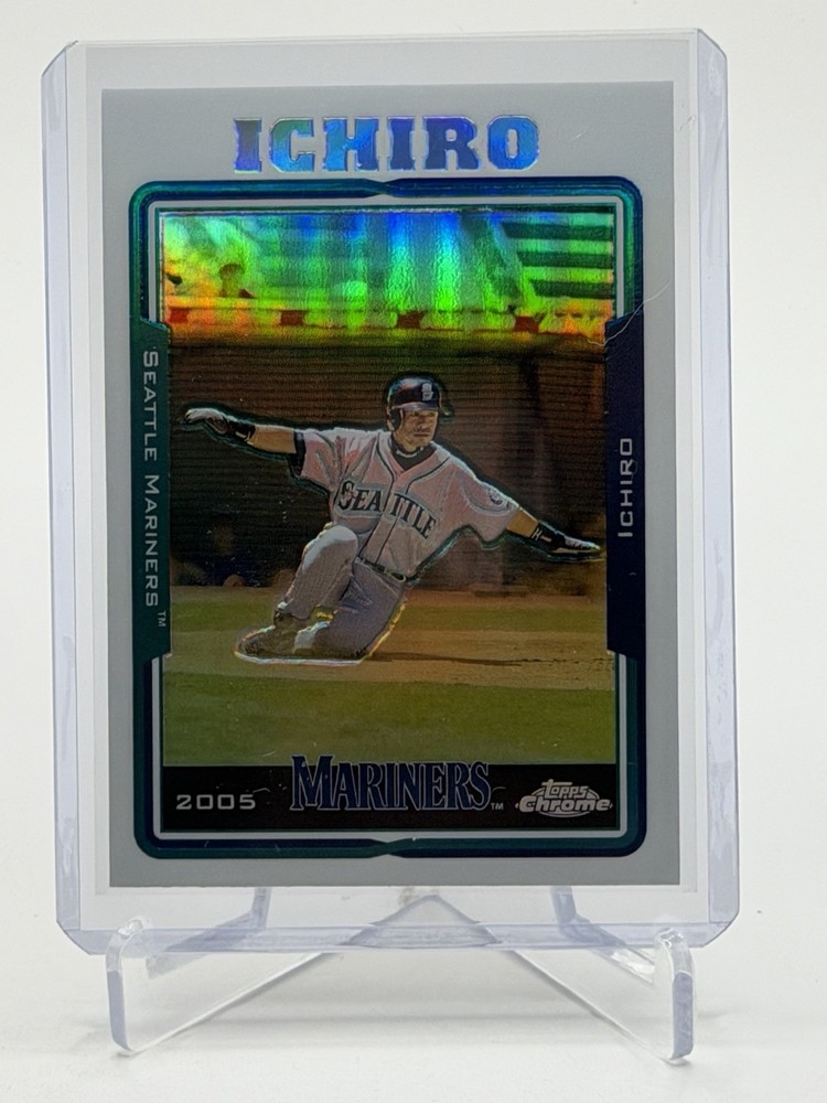 2005 Topps Chrome #280 Ichiro Suzuki Refractor Seattle Mariners