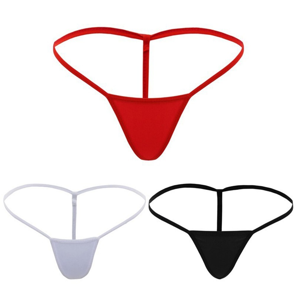 1/3xWomens Sexy Low Waist Thongs Panties Intimate G-String Briefs Underwear