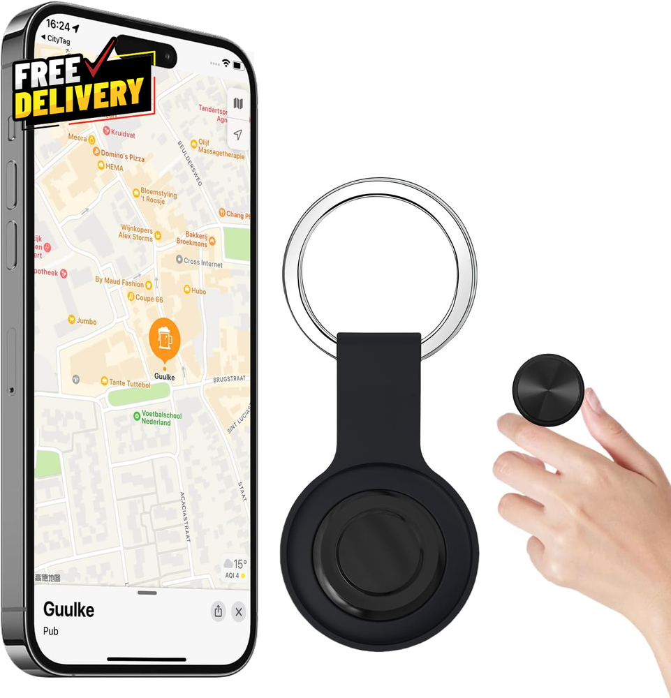 GPS Tracker for Vehicles Pets Kids & Valuables No SIM No Subscription