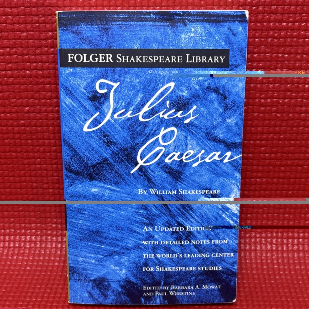 Julius Caesar by William Shakespeare Paperback Folger Shakespeare Library Updat…