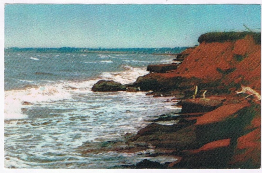 Prince Edward Island PEI Postcard Soil Surf On Shores Of PEI