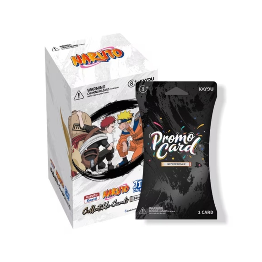 KAYOU Naruto English Series 2 Jin Chapter English Sealed Box - 12 Packs W/ Promo