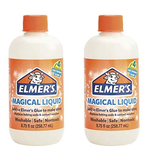 Elmers Glue Slime Magical Liquid Activator Solution, 8.75 fl. oz. Bottle - Gr...