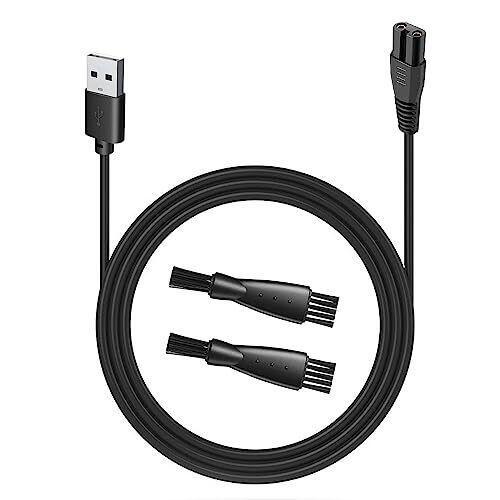 Uijino USB Charging Cable Compatible with Wyklaus Head Shaver 7d, 5v Charger for