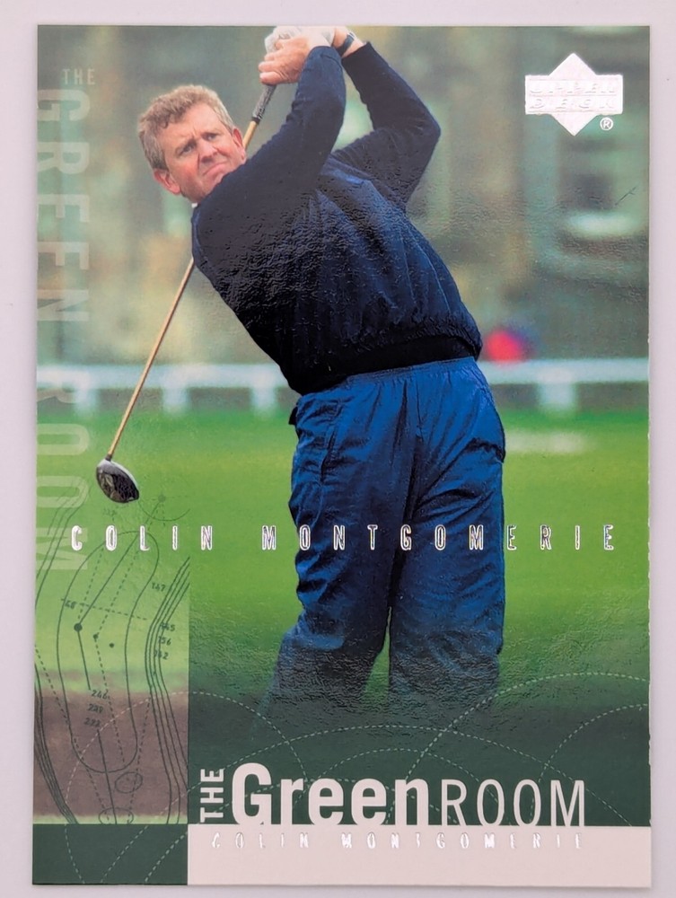 2002 Upper Deck Golf The Green Room - Colin Montgomerie #GR5