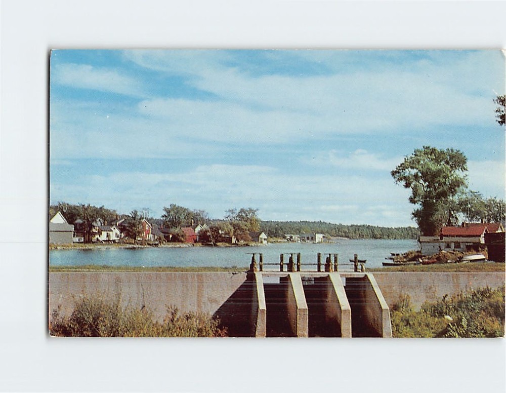 Postcard Mattanawcook Lake Lincoln Maine USA North America