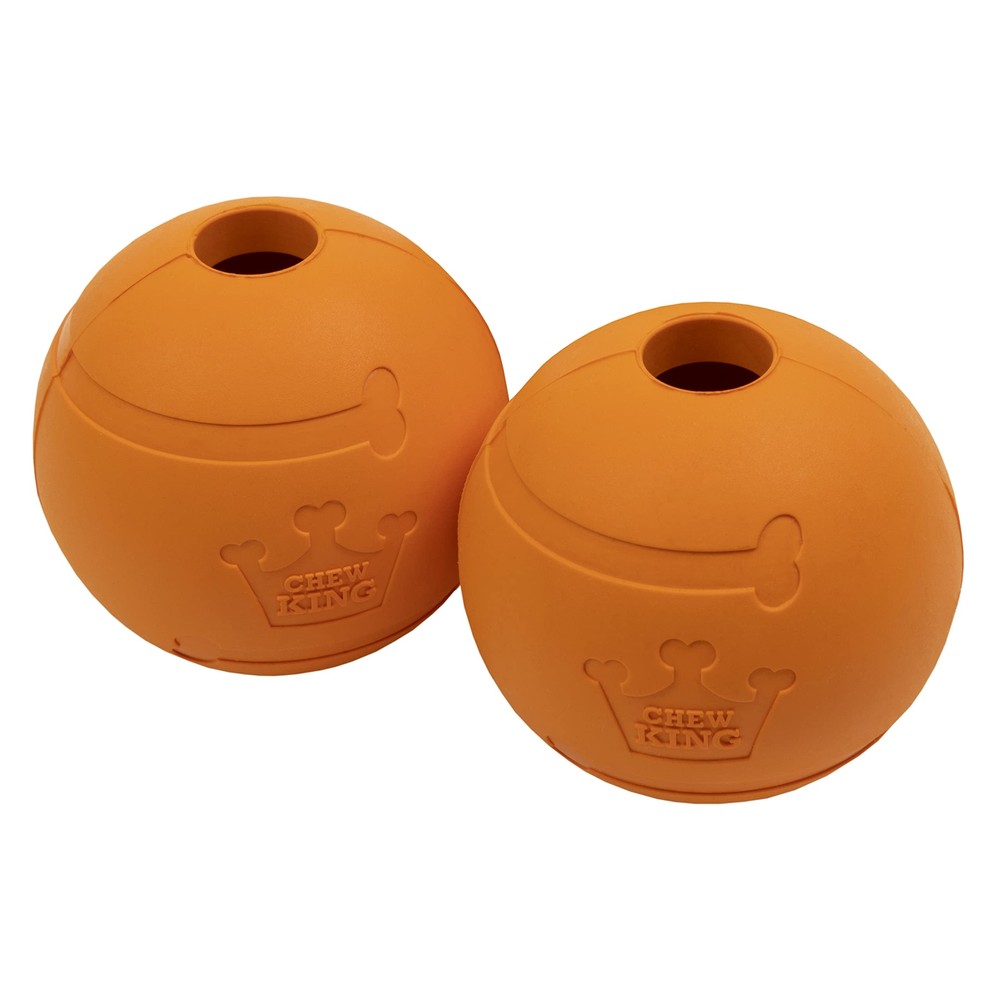 3 Inch Bacon Flavor Rubber Balls 2 Pack