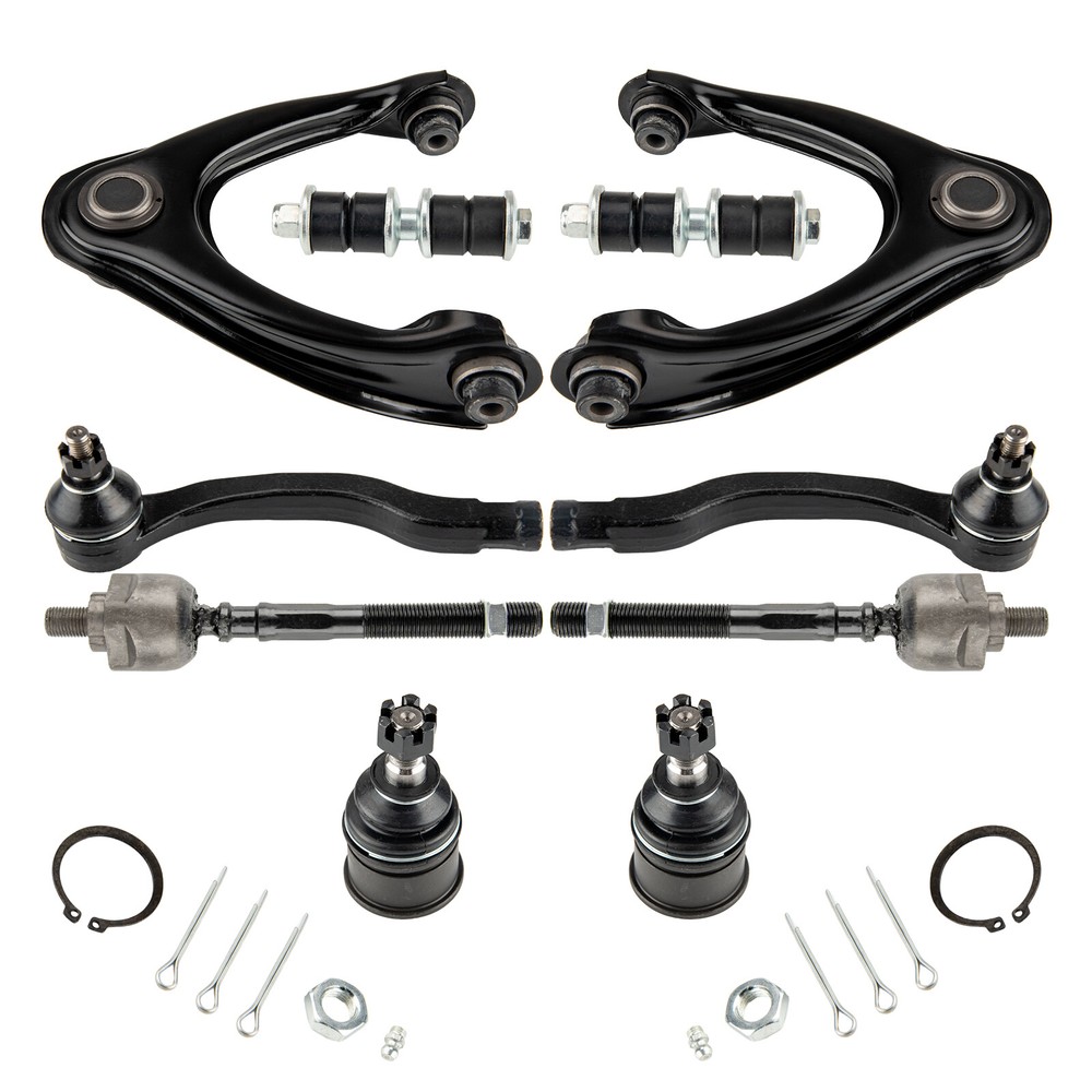 10x Suspension Kit of Control Arms Ball Joint Tie Rod for 1996-2000 Honda Civic
