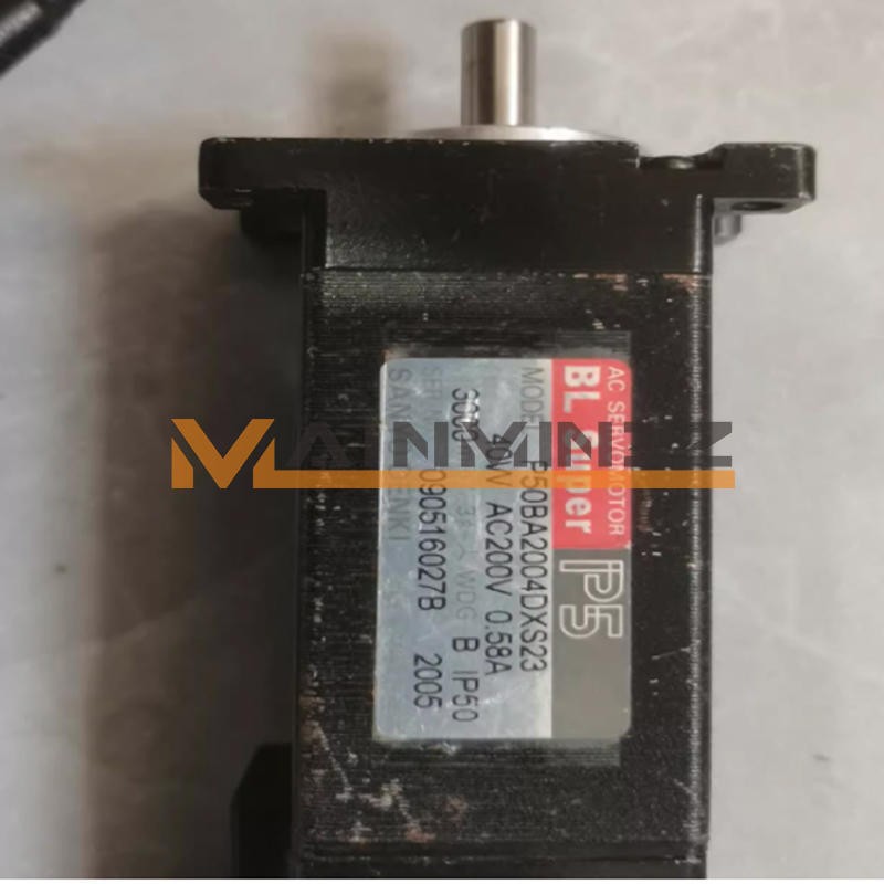 1PC Used SANYO DENKI Servo Motor P50BA2004DXS23