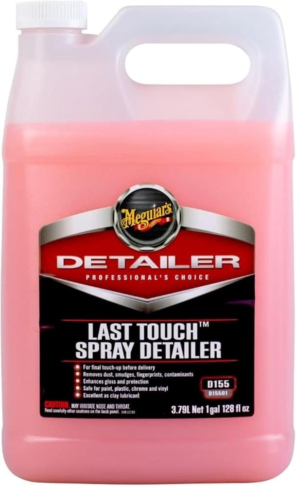 Meguiar's D15501 Last Touch Spray Detailer - 1 Gallon Container, Free Shipping.