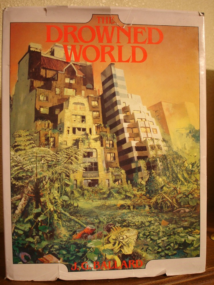 J. G. Ballard – The Drowned World – HC/DJ – Illustrated by Dick French