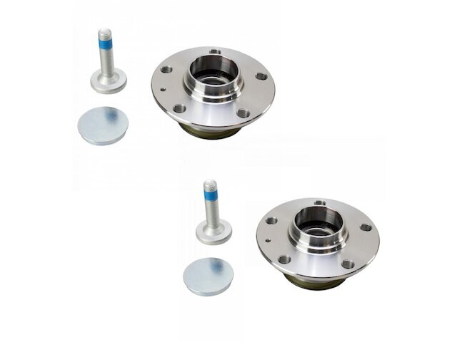 TRQ Rear Wheel Hub and Bearing Kit for 2017 VW Golf R 83JKWC