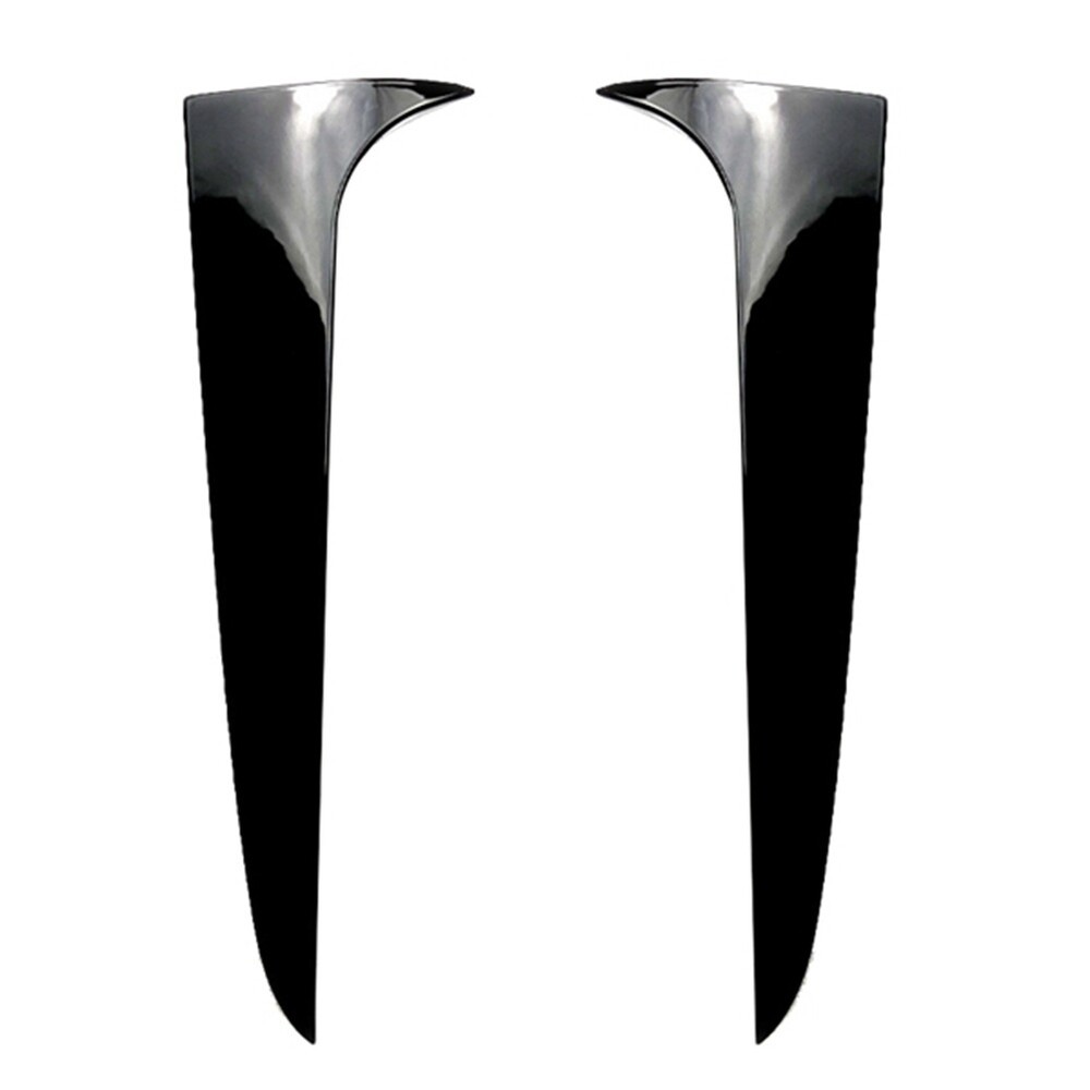 Car Rear Behind Window Spoiler Side Strip Cover Trim Exterior Refit Kit for7902