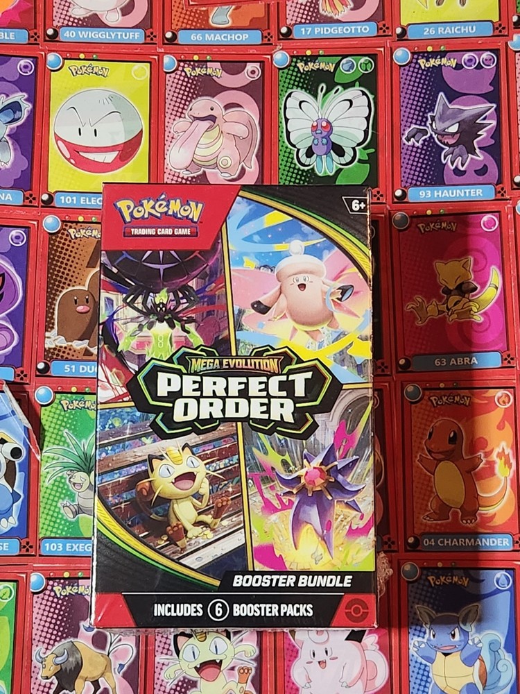 Pokémon Perfect Order Booster Bundle Box English TCG Sealed
