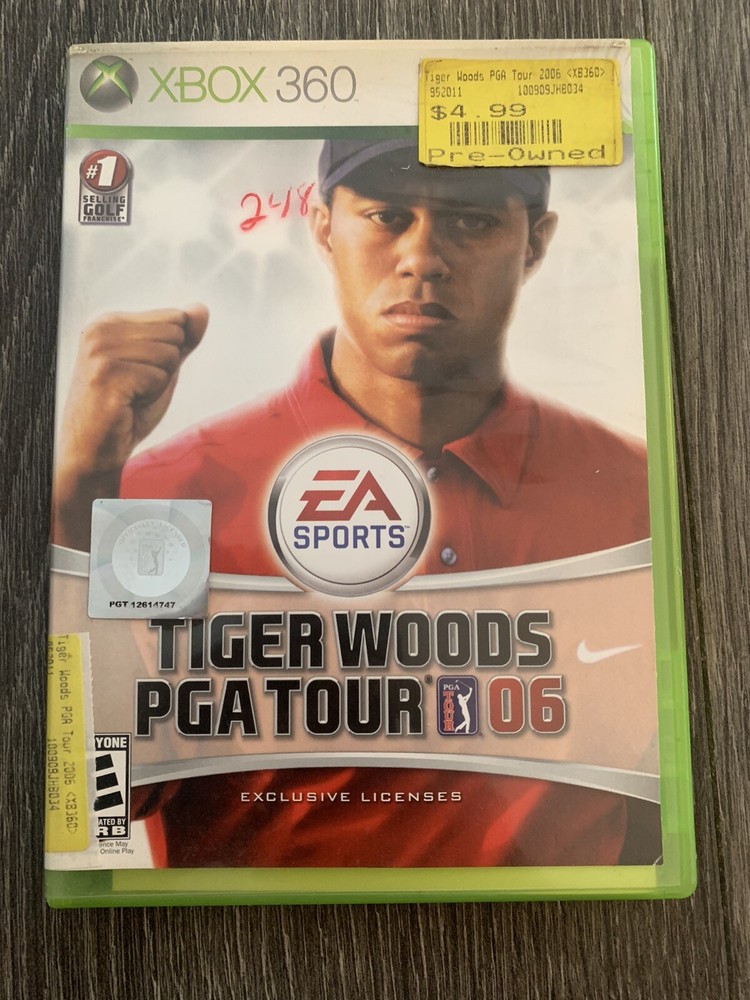 Tiger Woods PGA Tour 06 (Microsoft Xbox 360, 2005)