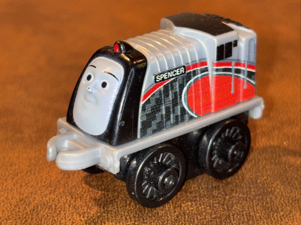 ‘14 Thomas The Train TrackMaster Mini Push Along DieCast PVC Train #J31A Spencer