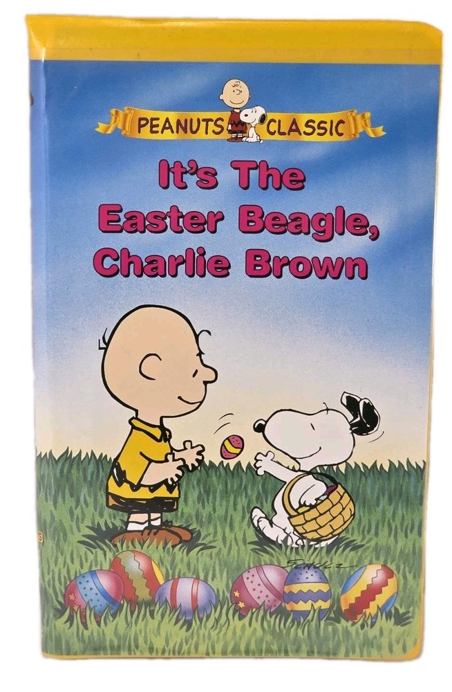 It’s the Easter Beagle, Charlie Brown VHS Video Tape Peanuts Snoopy Clamshell