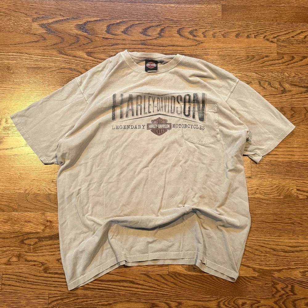 Harley Davidson Mike Bruno's Bayou Country Houma LA T-Shirt L