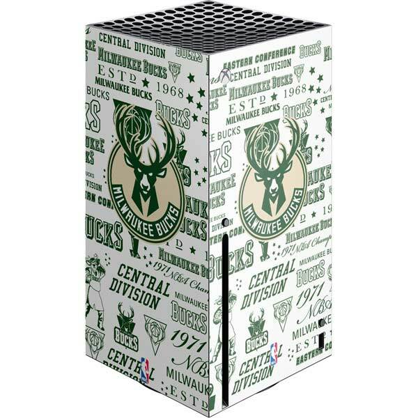 NBA Milwaukee Bucks Xbox Series X Console Skin