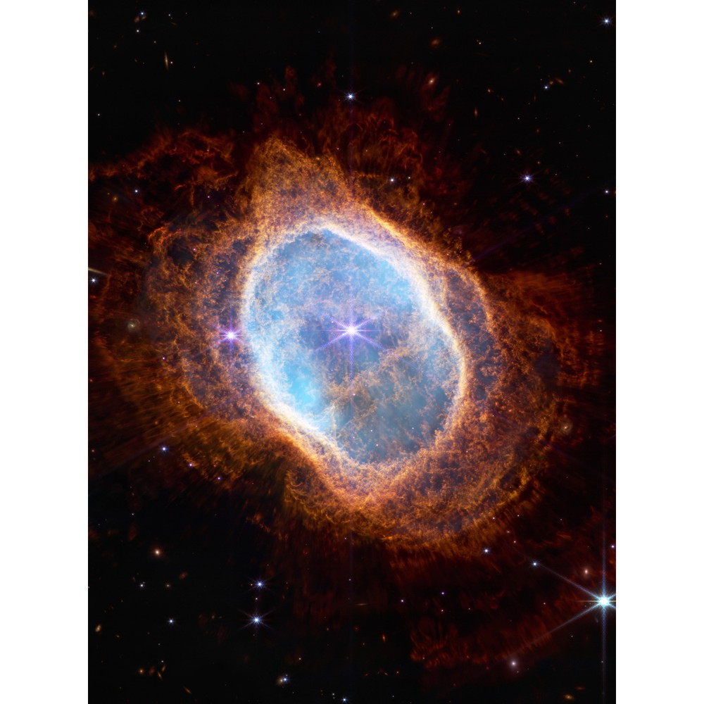 NASA James Webb Space Telescope Southern Ring Nebula NIRCam Large Print 18X24