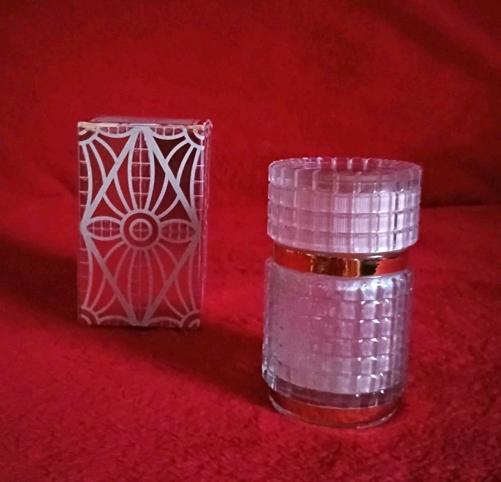 Vintage Avon Charisma Powder Sachet  Empty W/ Original Box Pink USA Made