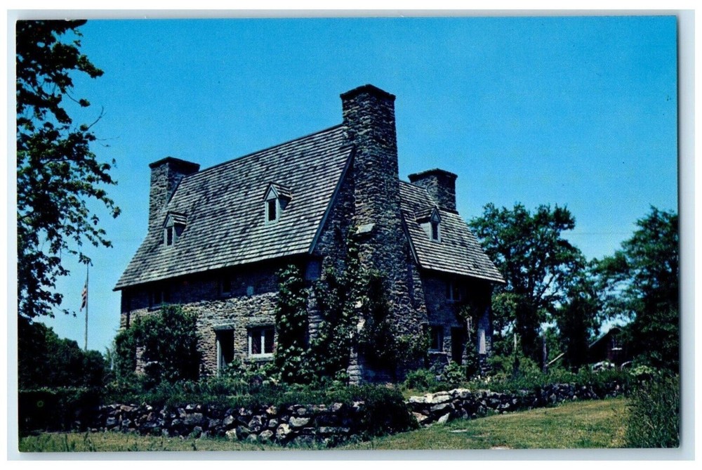 c1960 Henry Whitfield State Historical Museum Guilford Connecticut CT Postcard