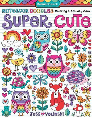 Not Doodles Super Cute Coloring & Activity Book, Paperback by Volinski, Jess,...
