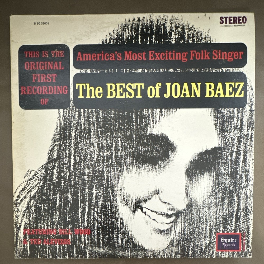 Squire Records The Best of Joan Baez LP Vinyl 12