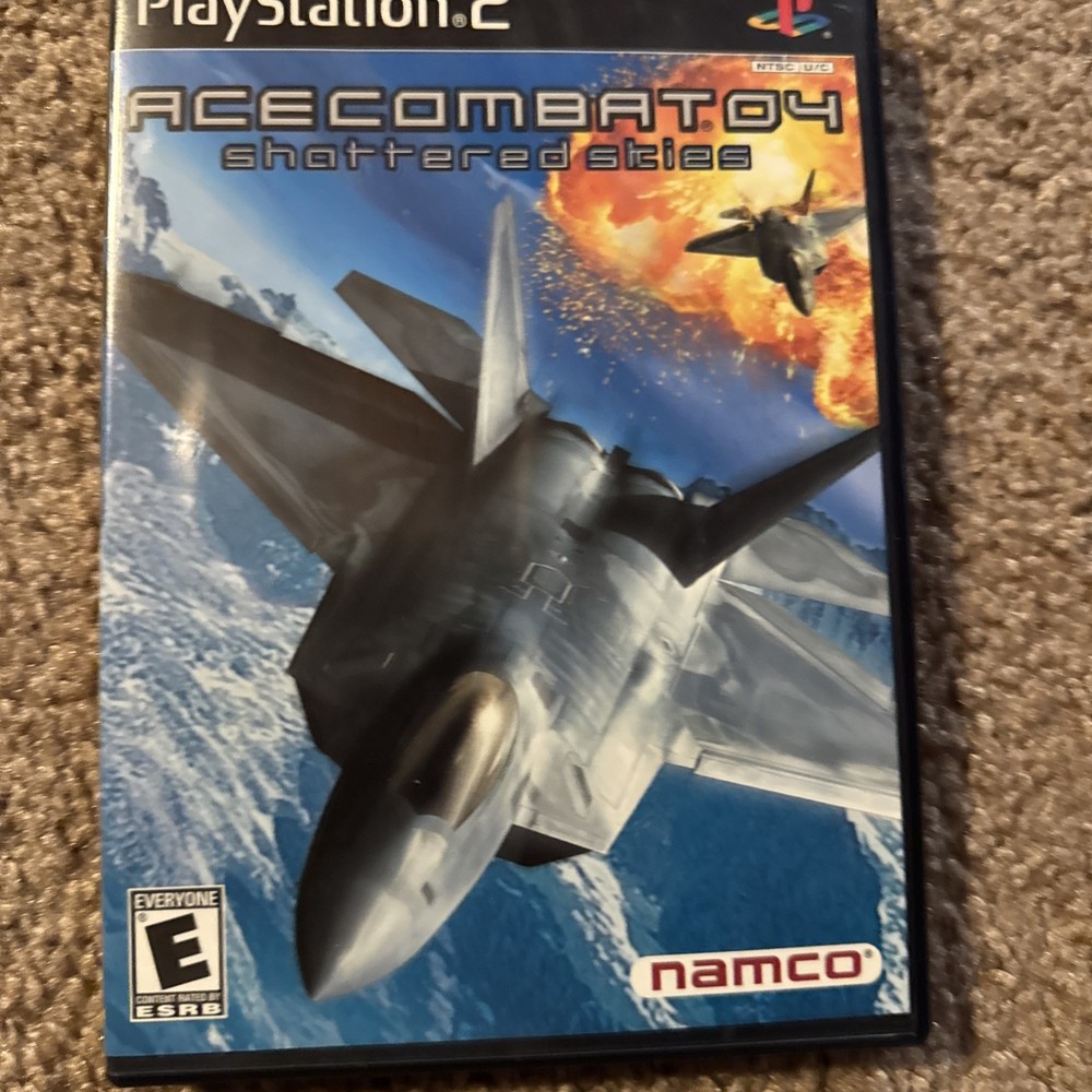 Ace Combat 04 Shattered Skies PS2 Greatest Hits 2001 Edition-image