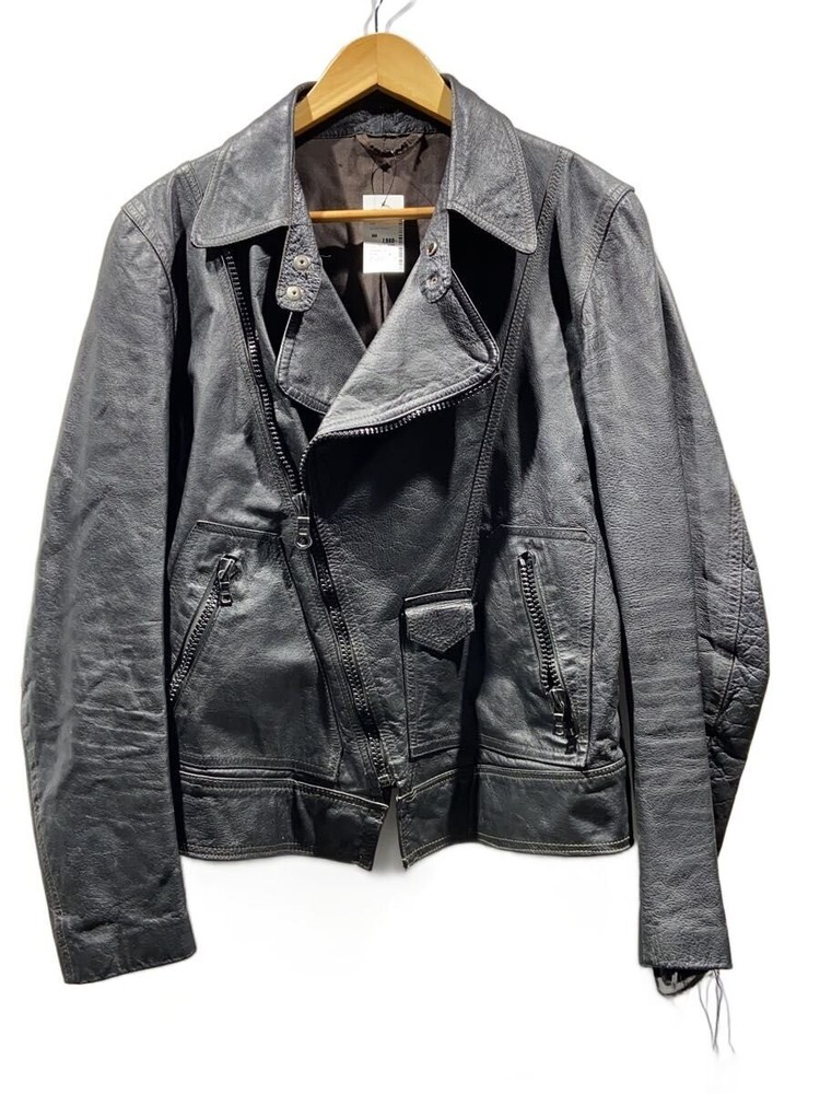 Leather Jacket Blouson/-/Leather/Blk 3501