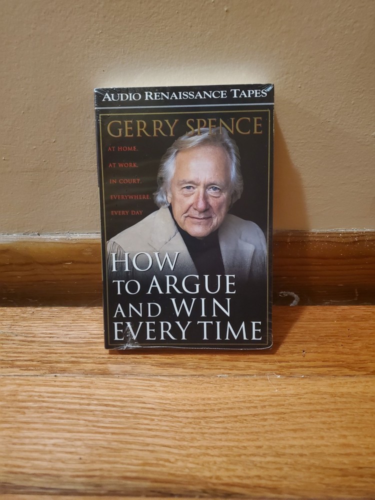How to Argue And Win Every Time By Gerry Spence 2 Cassette Audio Book 1995