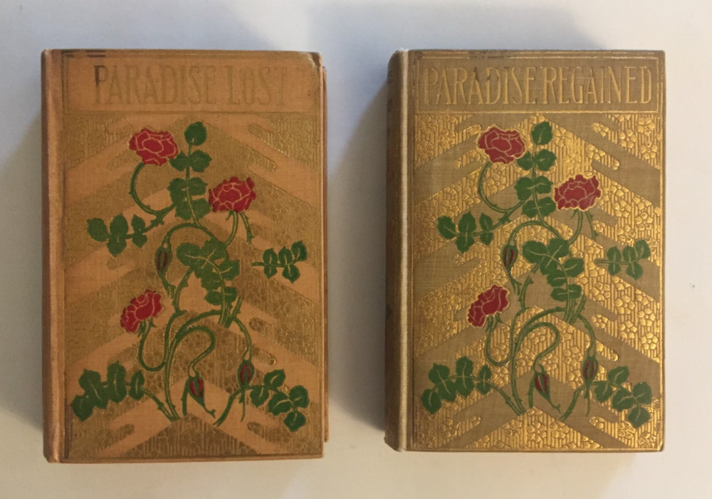Collectible 2 volume set - Paradise Lost and Paradise Regained by John Milton